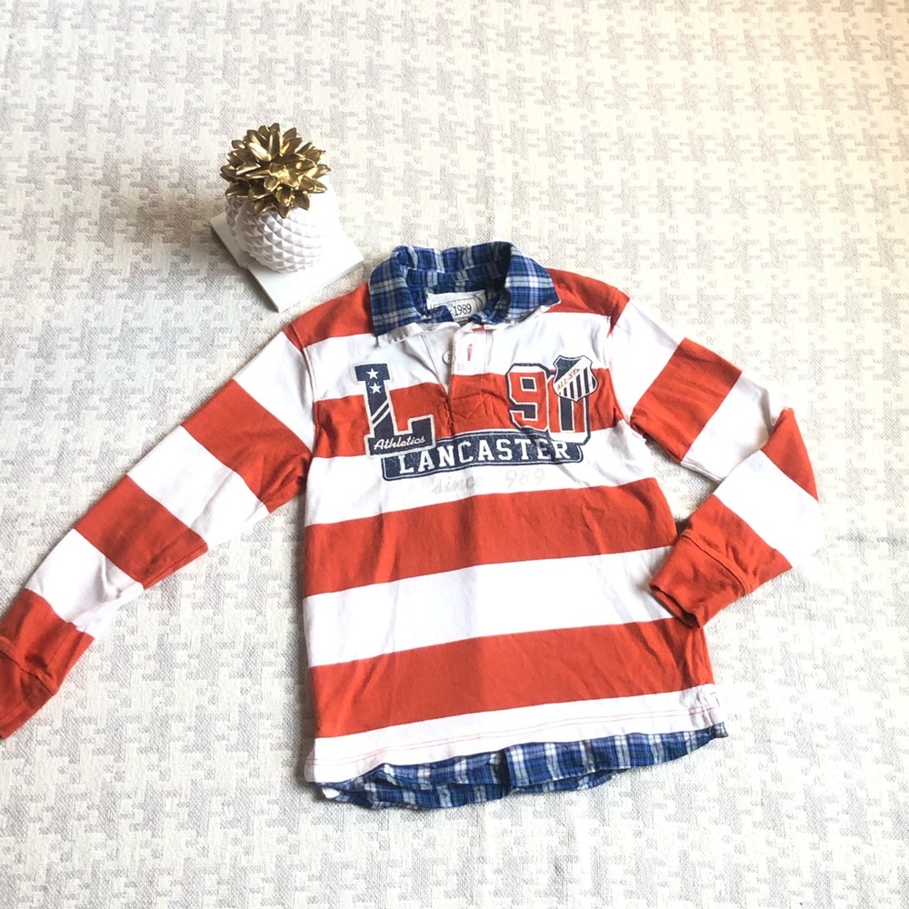 [Children’s Place] boy’s rugby shirt- size L